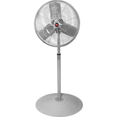 DAYTON 7DD05 Standard Duty Industrial Fan, Pedestal Mount, 30 in Blade Dia,
