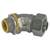 RACO 3565 Insulated Connector,1-1/4 In.,45 Deg