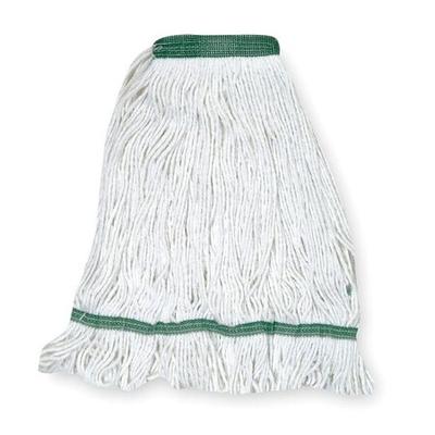 TOUGH GUY 1TYT6 1 in String Wet Mop, 16 oz Dry Wt, Slide On Connection,