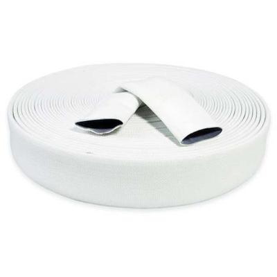 ZORO SELECT 1ZMU5 3" ID x 100 ft Rubber Water Discharge Hose 125 PSI WT