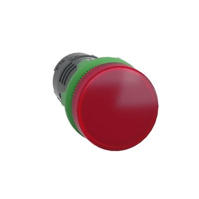 SCHNEIDER ELECTRIC XB5EVB4 Pilot Light,Red,LED Lamp Type