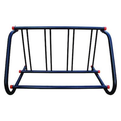 ZORO SELECT 45MK35 Bike Rack,Black,49-5/8 in. L,4-Bike