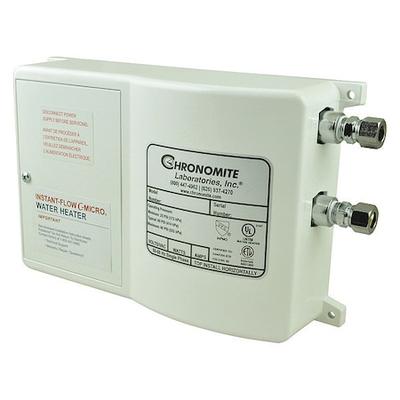 CHRONOMITE CM-30L/208 110F Electric Tankless Water Heater, Undersink, Single