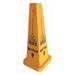 TOUGH GUY 6VKR5 Safety Cone, Caution Wet Floor, English, 26 in H, 10 9/10 in W,