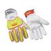 RINGERS GLOVES 665-09 Hi-Vis Cut Resistant Impact Gloves, A5 Cut Level,