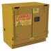 CONDOR 491M66 Steel Flammable Safety Storage Cabinet, 35 in W, 35 in H