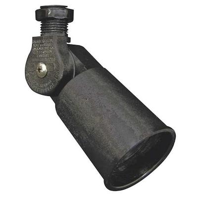 W F HARRIS LIGHTING 150-BK Lampholder,Threaded,Black,PAR38,150W