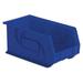 LEWISBINS PB148-7 Blue Hang & Stack Storage Bin, 14 3/4 in L, 8 1/4 in W, 7 in