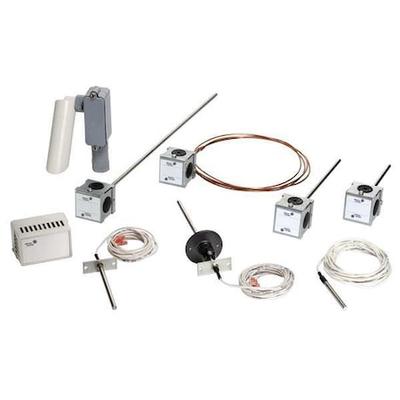 JOHNSON CONTROLS TE-6316M-1 Temperature Sensor, Nickel 1k ohm, Adjustable, Metal