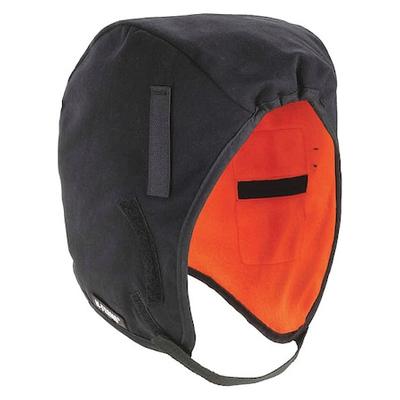 ERGODYNE 6850 Winter Liner,2-Layer Cotton/Fleece,Black