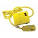 POWER FIRST 53TY63 Plug-In GFCI,6.0 ft. Cord L,Yellow