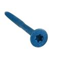 TAPCON 3169407V2 Tapcon Masonry Screw, 3/16" Dia., Flat, 1 1/4 in L, Steel Blue