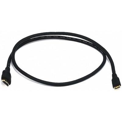 MONOPRICE 3645 HDMI Cable,High Speed,Black,6 ft. L