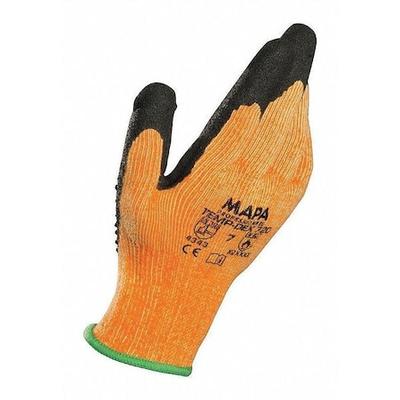 TEMP-DEX 34720021 Heat Resistant Gloves,Nitrile,Orng,11,PR