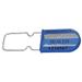 UNIVERSEAL UPAD-C BLUE50 Padlock Seal 3-1/4" x 3/64", Plastic, Blue, Pk50