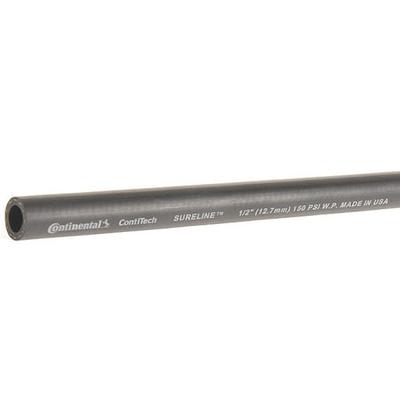 CONTINENTAL CWH050-50-G 1/2 in ID x 50 ft L Garden Hose, EPDM Tube, Black