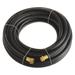 CONTINENTAL CWH050-50MF-G Garden Hose, 1/2" ID x 50 ft., Black, Hose Outside