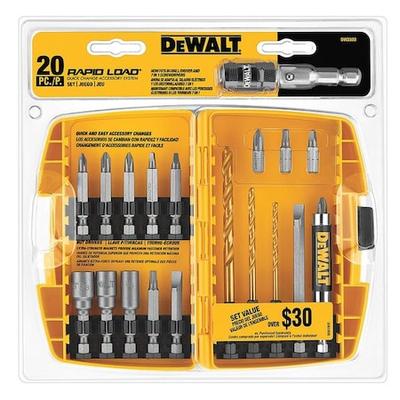DEWALT DW2503 RAPID LOAD(R) Accessory Sets with ToughCase(R)+
