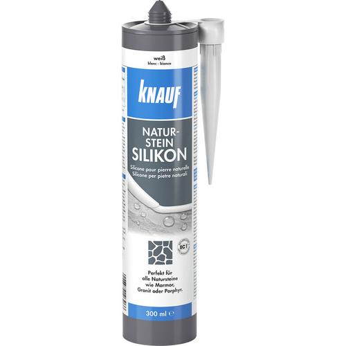 Knauf - Naturstein Silikon weiß 300 ml Silikon & Acryl