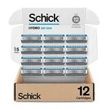 Schick Hydro Dry Skin Refills Schick Razor Refills for Men Mens Razor Refills 12 Count