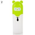 Portable Cute Cartoon Travel Toothbrush Toothpaste Towel Storage Box with Cover