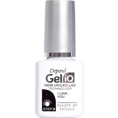 Depend Gel IQ Step 3 Nagellack 1043 5 ml Schwarz