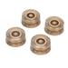 CACAGOO 4pcs Speed Tone Control Knobs for Gibson Les Paul Guitar Replacement Electric Guitar Parts Golden