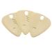 3PCS High Picks Stainless Steel for Acoustic Guitar Bass Gold
