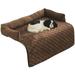 SHANNA Pet Bed Cover Dog Bed Washable Pet Non-Slip Sofa Blanket Pad Velvet Furniture Protector Bown