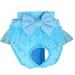 Pet Dogs Washable Breathable Physiological Pants for Female Male Dogs Reusable Diaper Blue Pink