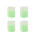 4 Pieces Car Tire Stem Caps Fluorescent Car Accessories The Dark Tire Caps Cover for Bicycles Car Motorcycles Trucks Green