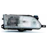 Right Passenger Side Headlight Assembly - Compatible with 1993 - 1997 Toyota Corolla 1994 1995 1996