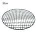 Round Stainless Steel Bbq Mesh Non-Stick Korean Bbq Mesh Bacon Bbq Tool