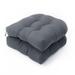 Gerich U-shaped Cushion Sofa Cushion Rattan Chair Dark Gray Cushion Terrace Cushion for Outdoor Indoor 2 Pcs