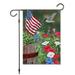 Seasonal Garden Flags Anti-Wind Garden Flag for Outdoor Decor Igloos and Christmas Trees Double Sided Welcome Garden Banners