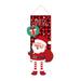 Christmas Elves Flag with Long Feet Garden Yard Decorations Indoorï¼†Outdoor Flag 18 X 45 Inches for Holiday