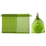 50PCS Fruit Protection Bags Protect Plants from Pest with Drawstring Mesh Bags 20x30cm