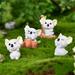 Yesbay Active Poses Koala Figurine Vivid Appearance Resin Fairy Garden Cheerful Miniature Koala for Desktop