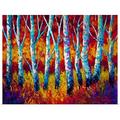 Great BIG Canvas | Chill in the Air Birches Art Print - 20x16