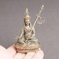 Hadanceo Antique Buddhism StatueZen Sense Collectible Chinese Style Traditional Feng Shui Desktop Ornament Home Decor