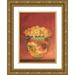 Gladding Pamela 18x24 Gold Ornate Wood Framed with Double Matting Museum Art Print Titled - Tuscan Bouquet I