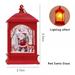 Christmas Candle Lantern Hanging Ornament Beautiful Pendant Battery Powered Home Decoration for Festival Holiday