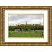 Berzel Erin 18x13 Gold Ornate Wood Framed with Double Matting Museum Art Print Titled - Spring in Central Park