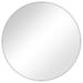 Round Mirrors Wall Mirror Bathroom Mirror Round White Mirror 16 Inch Frameless Acrylic Mirror