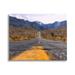 Stupell Industries Rural Ground View Country Highway Road Distant Peaks Photograph Gallery Wrapped Canvas Print Wall Art Design by Jeff Poe