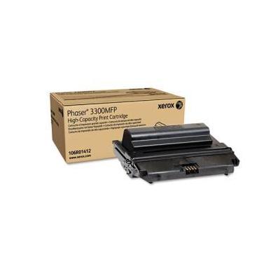 Xerox XER106R01412 106R01412 High-Yield Toner - 8000 Page Yield, Black