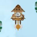 Clearance! Pgeraug Wall Clock Clock Living Chime Clock Room Clock Retro Wall Alarm Wooden Clock Clock Clock Multicolor