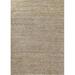 Ahgly Company Indoor Rectangle Mid-Century Modern Brown Oriental Area Rugs 5 x 8