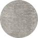Ahgly Company Indoor Round Contemporary Sage Green Abstract Area Rugs 5 Round