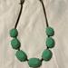 J. Crew Jewelry | J Crew Turquoise Statement Necklace | Color: Gold/Green | Size: Os